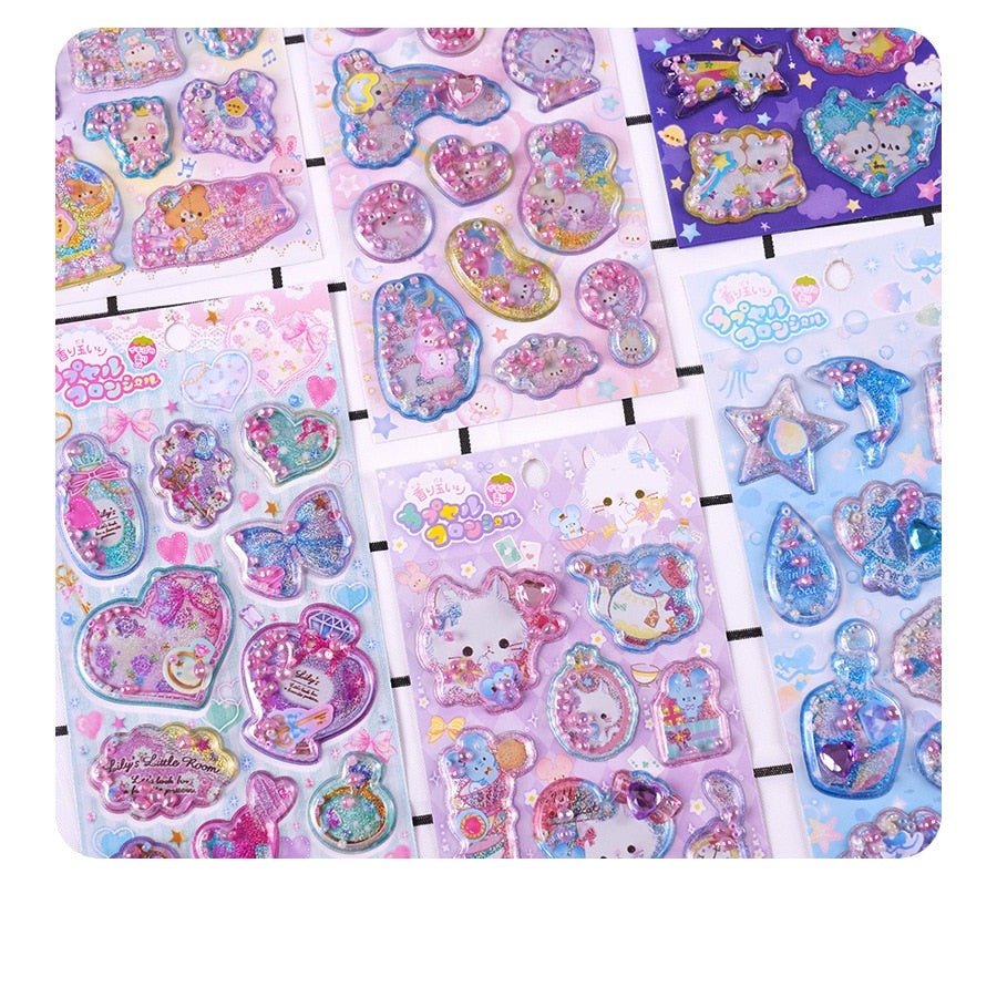 Sticker Puffy Kitten Pack