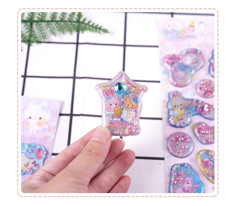 Sticker Puffy Kitten Pack