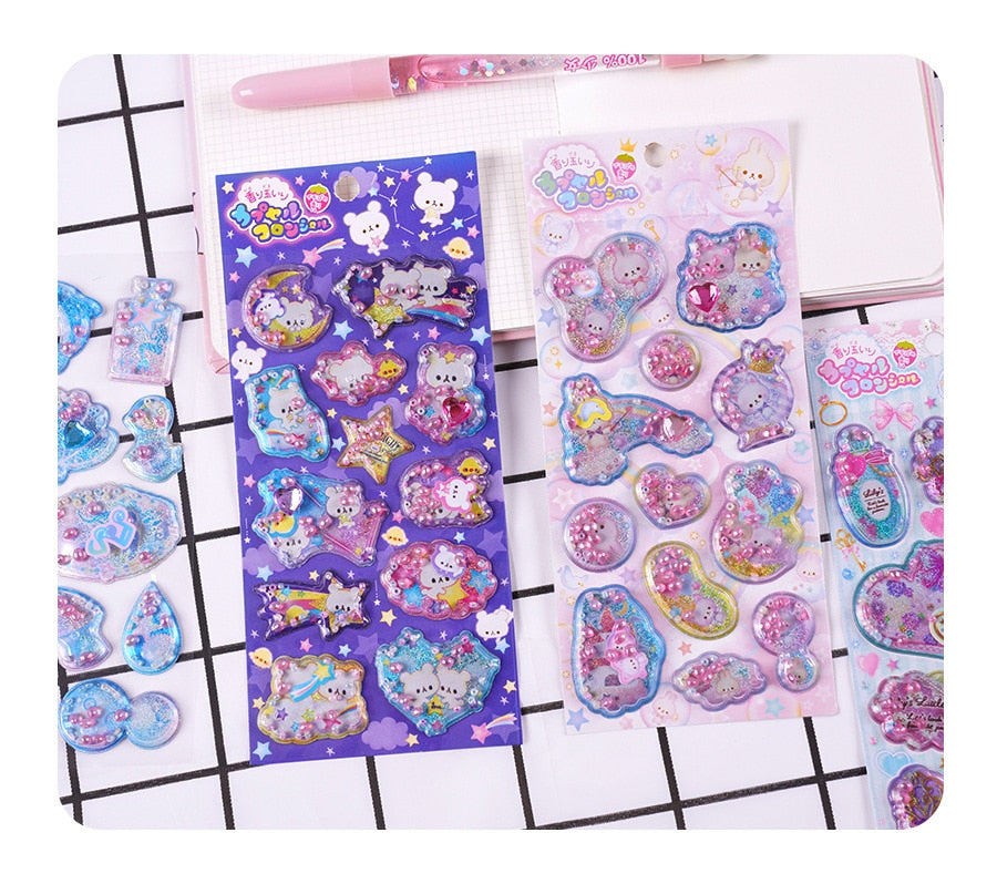 Sticker Puffy Kitten Pack