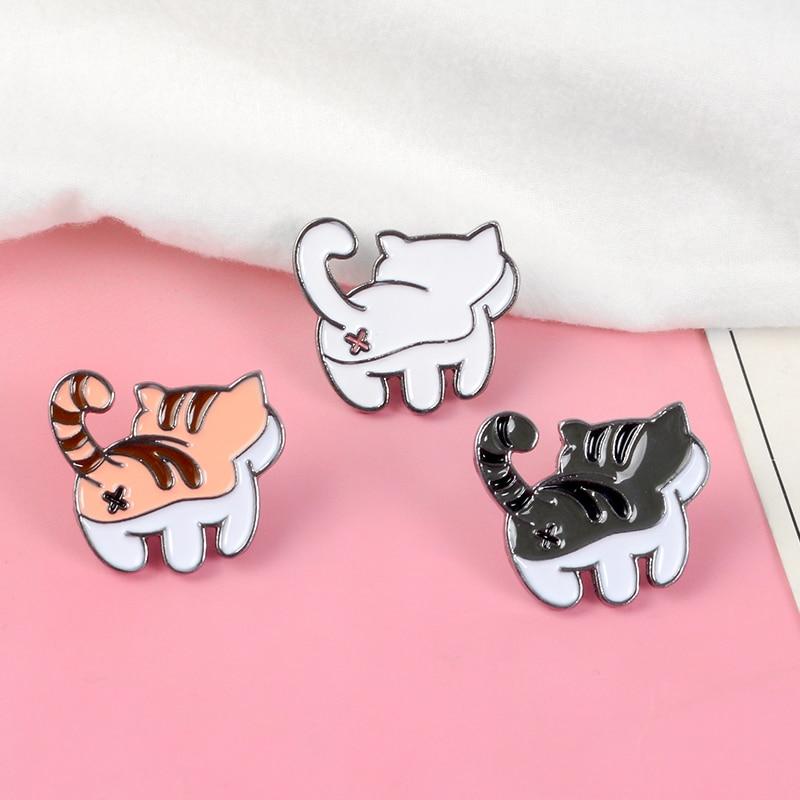 Pins Kitten Bum Enamel