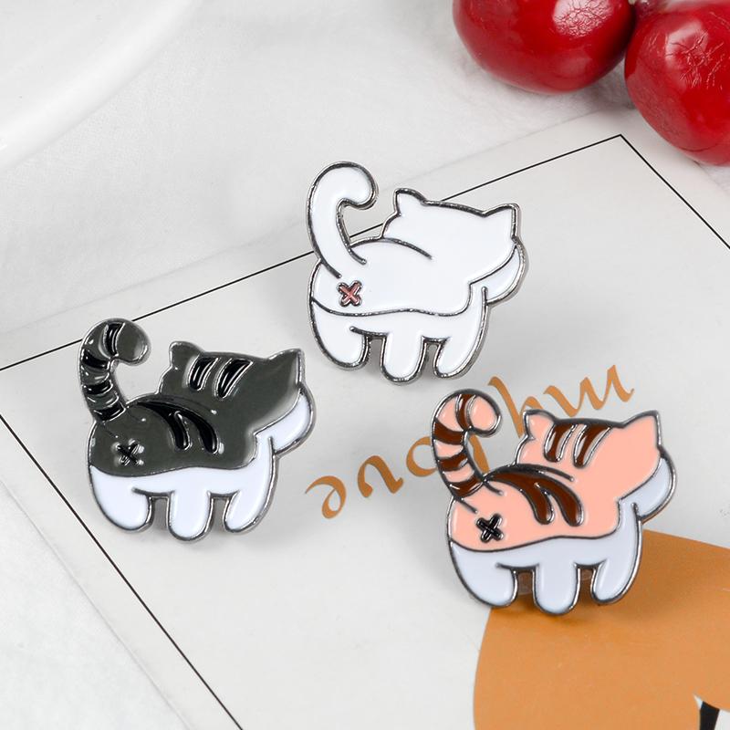 Pins Kitten Bum Enamel
