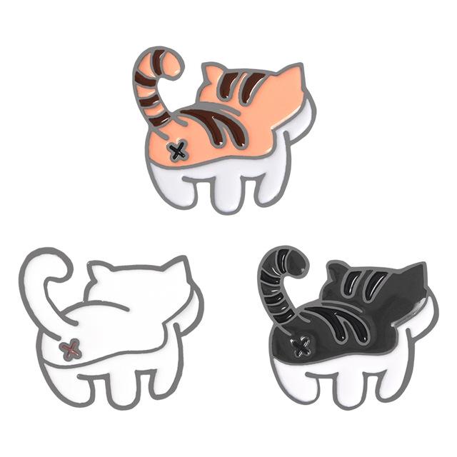 Pins Kitten Bum Enamel