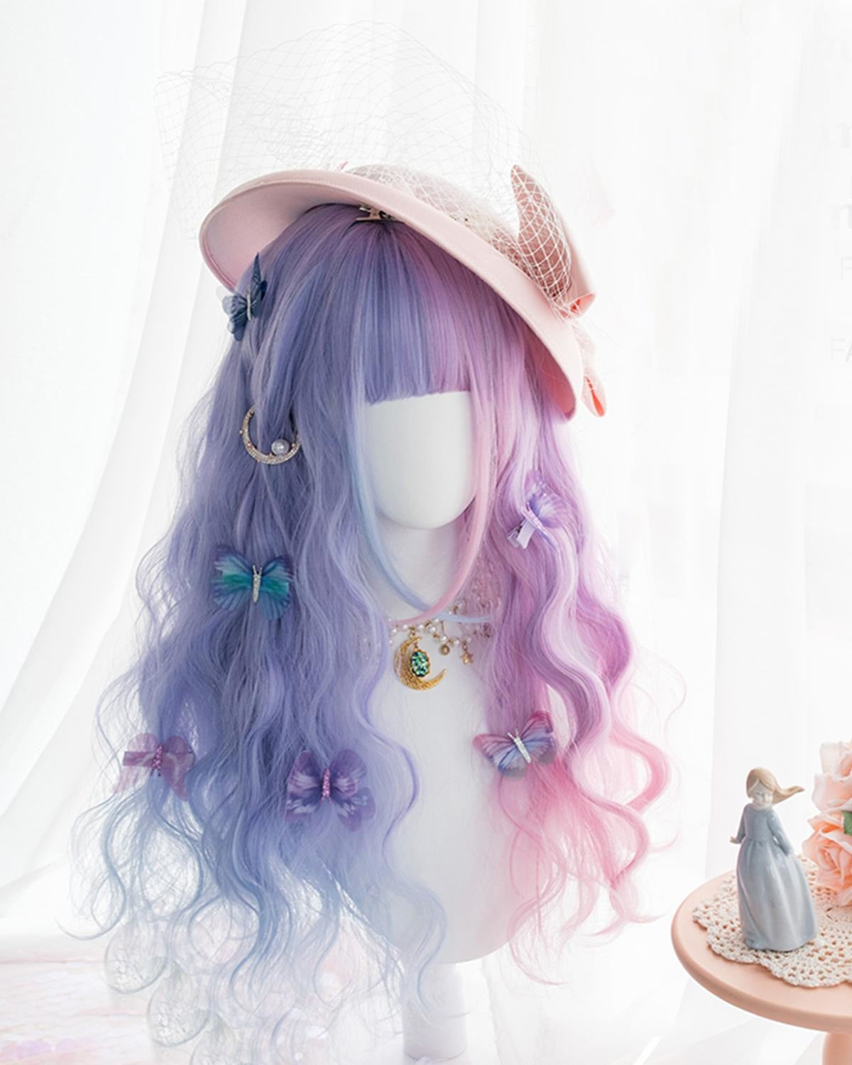 Wig Purple Bunny Cosplay Ear