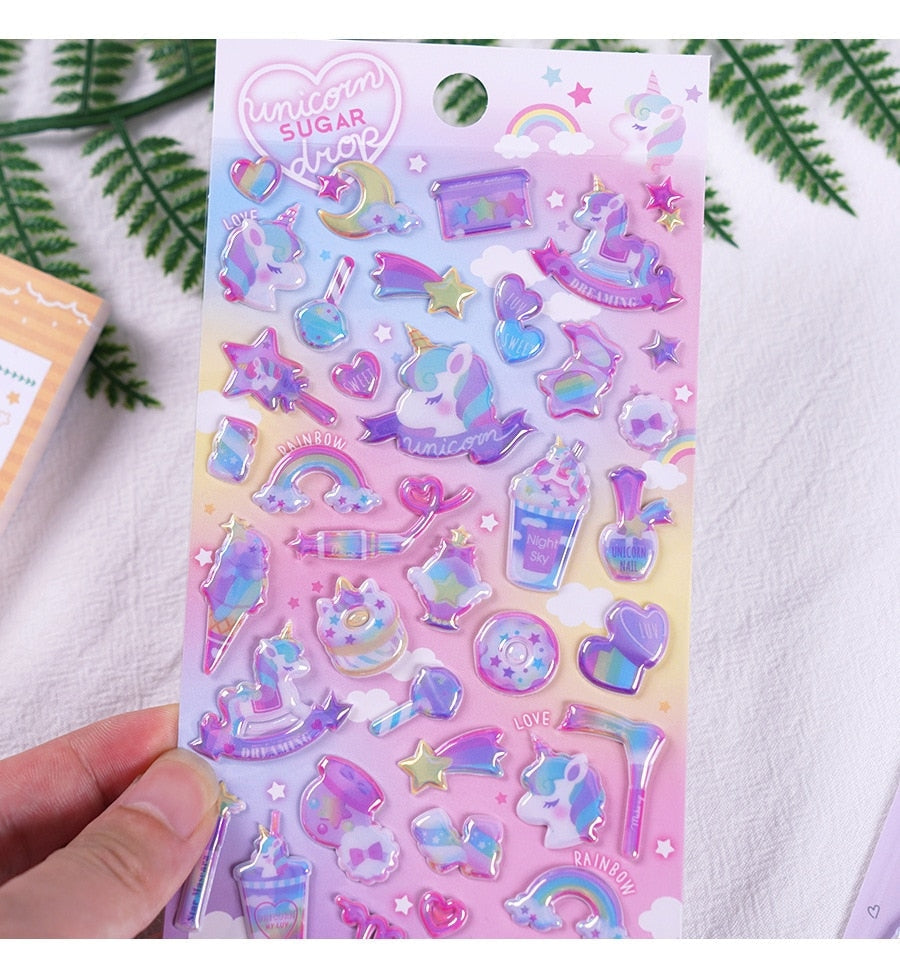 Purple Palace Sticker Sheets - bunnies, scrapbooking, sticker, sticker sheets Kawaii Babe