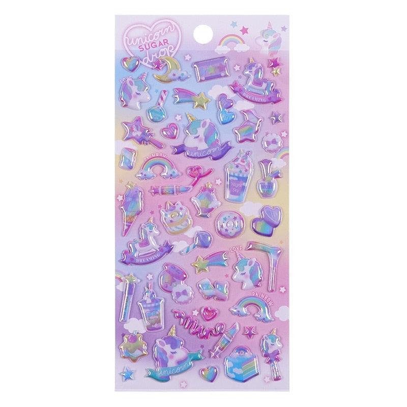 Purple Palace Sticker Sheets - bunnies, scrapbooking, sticker, sticker sheets Kawaii Babe