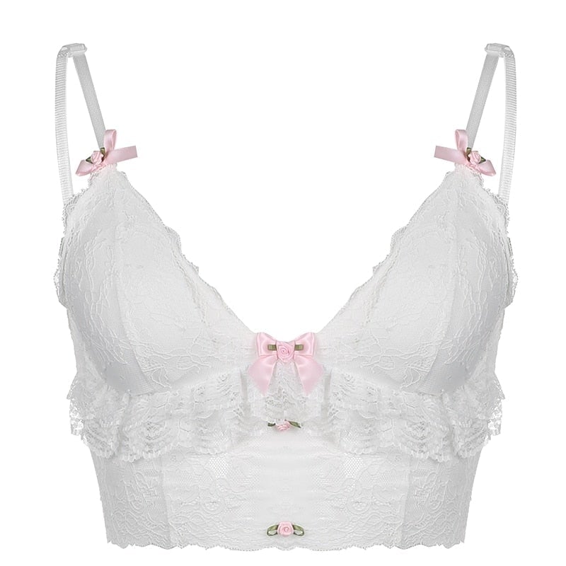 Rosebud Nymphette Crop Top - crop top, tops, cropped, cropped shirt, tank