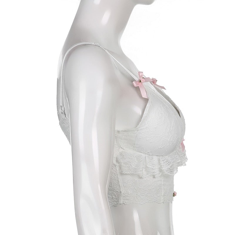 Rosebud Nymphette Crop Top - crop top, tops, cropped, cropped shirt, tank