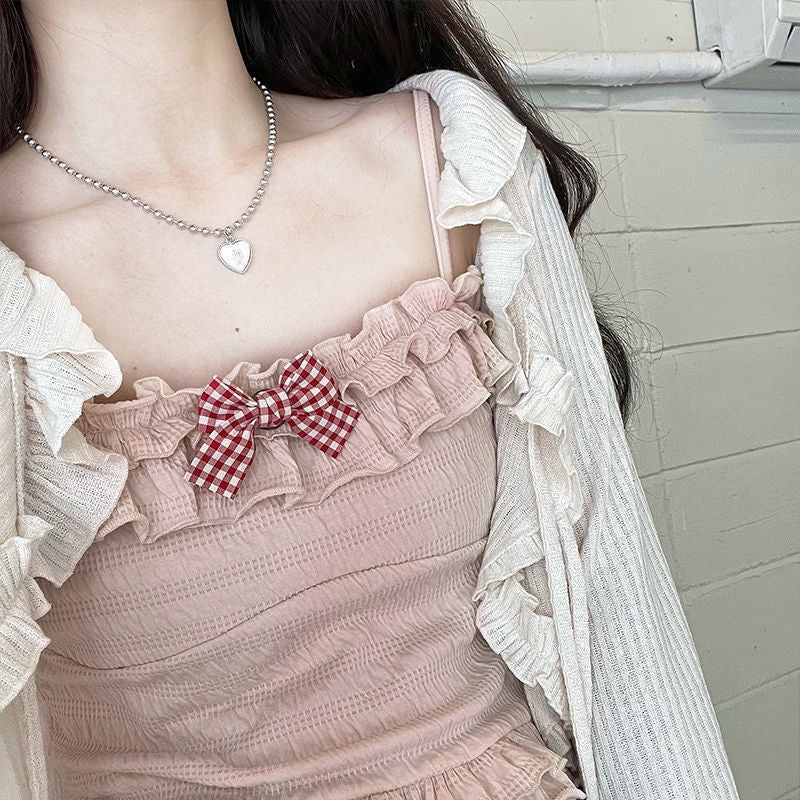 Ruffled Fairy Doll Tank - angelcore, baby girl, babygirl, belly shirt, shirts