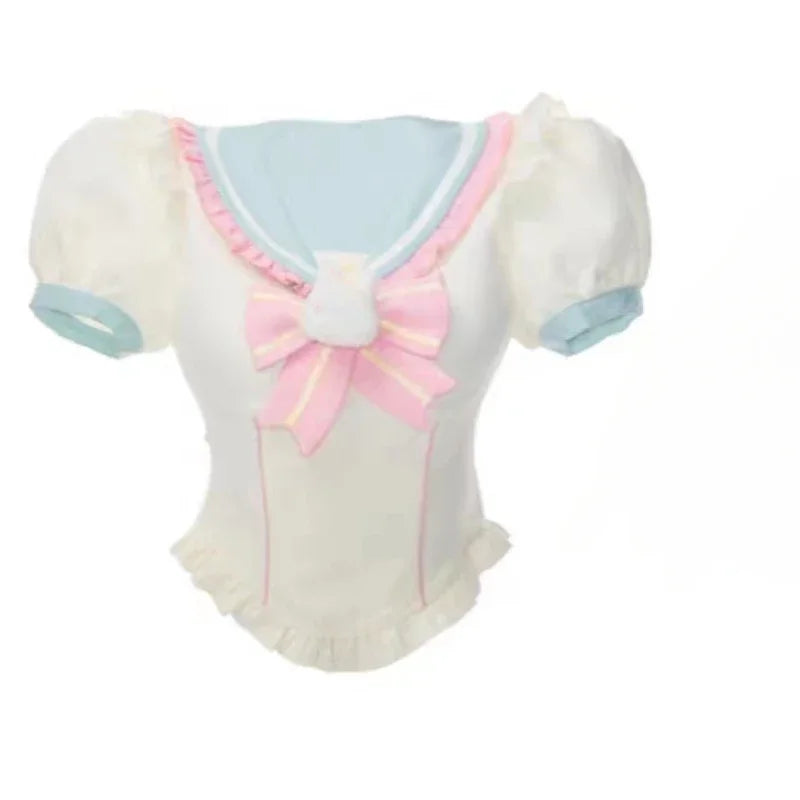Sailor scout bunny outfit - bunny - cute skirt - kawaii outfit - pleated