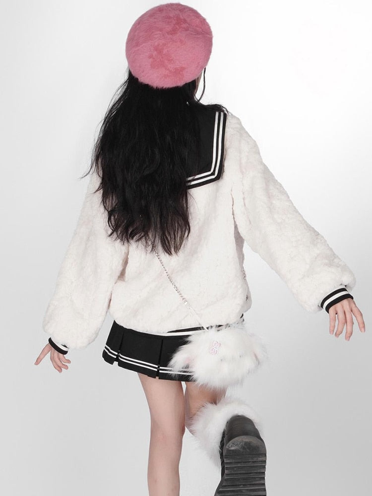 Sailor scout jacket - anime - girl - cosplay - long sleeve sweater - magical