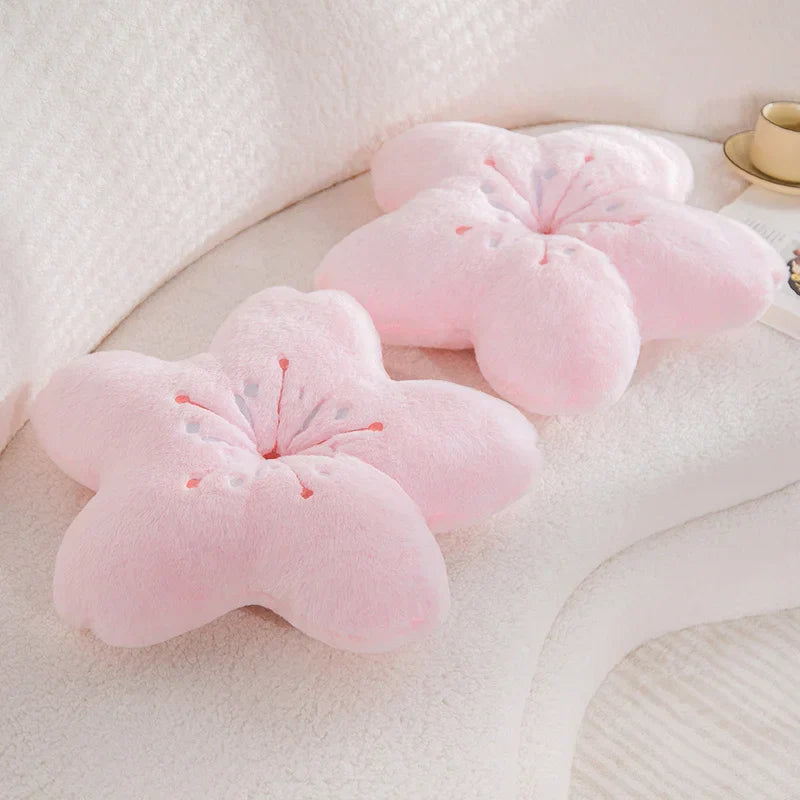Sakura star plush pillow - cherry blossoms - pillow - pillows - sakura