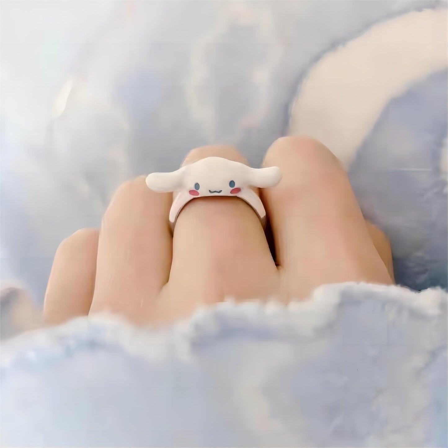 Kawaii Emaille Zimt Ring