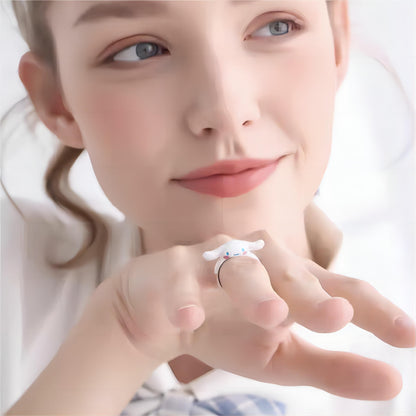 Kawaii Emaille Zimt Ring