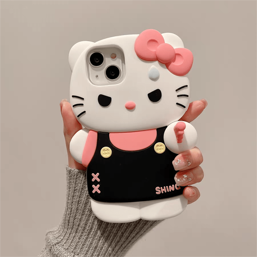 Pink Angry Kitty Melo Phone Case SK397