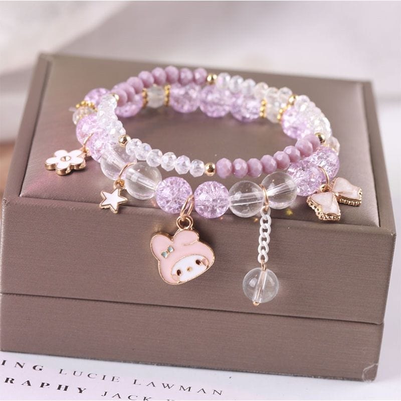 Kawaii Anime Melo Kuro Kristall Armband