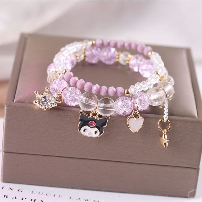 Kawaii Anime Melo Kuro Kristall Armband