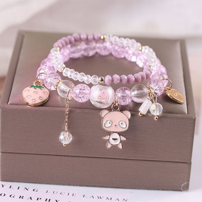 Kawaii Anime Melo Kuro Kristall Armband