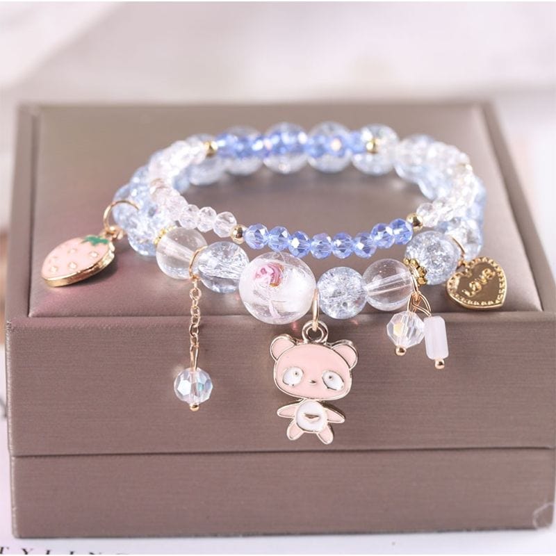 Kawaii Anime Melo Kuro Kristall Armband