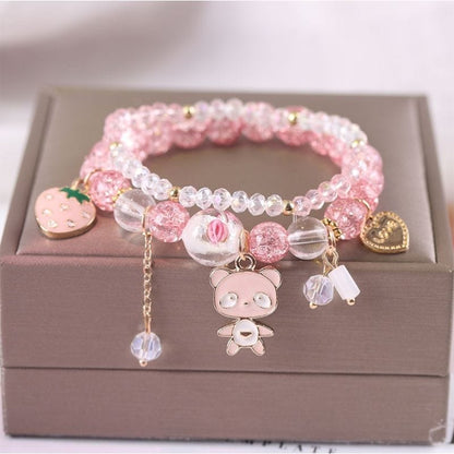 Kawaii Anime Melo Kuro Kristall Armband