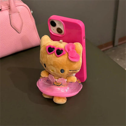 Coque iPhone avec bouée de sauvetage Kawaii Melo Kuro