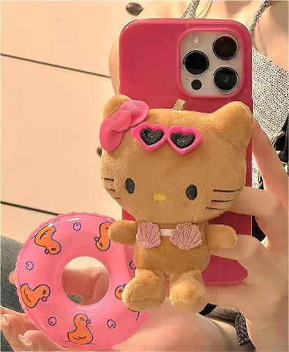 Coque iPhone avec bouée de sauvetage Kawaii Melo Kuro