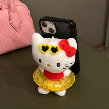 Coque iPhone avec bouée de sauvetage Kawaii Melo Kuro