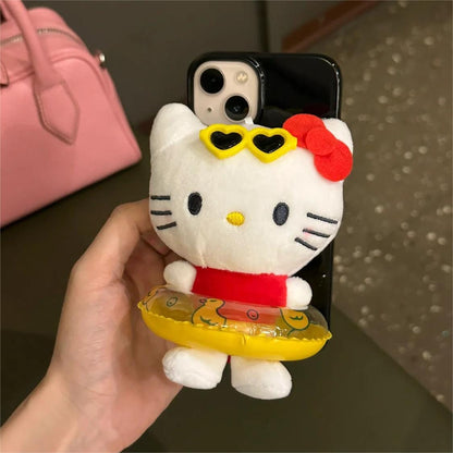 Coque iPhone avec bouée de sauvetage Kawaii Melo Kuro