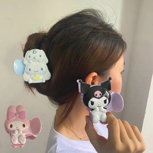 Kawaii Melo Cinna Hair Claw Clip