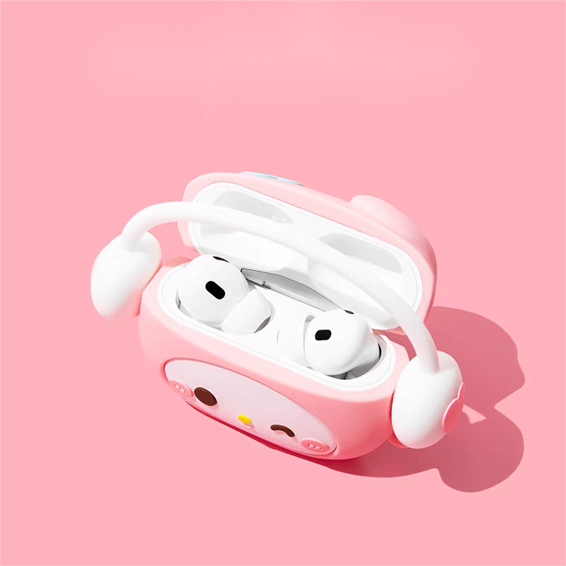 Kuromi My Melody Silikon-AirPods-Kopfhörerhülle SK494