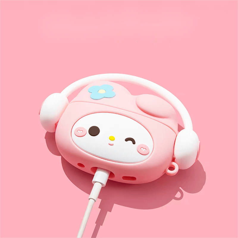 Kuromi My Melody Silikon-AirPods-Kopfhörerhülle SK494