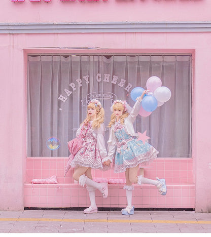 Sanrio Lolita Dress - babydoll, black dress, cinnamoroll, dresses, jsk