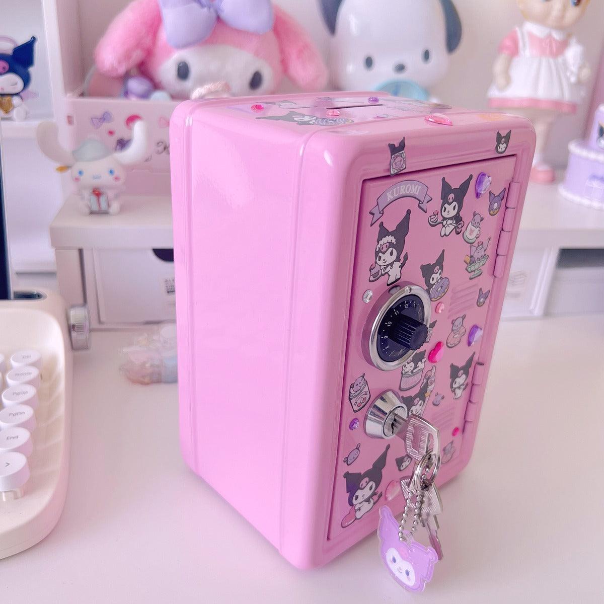 Sanrio Safe Box Desktop Organizer with Piggy Bank Functionality - In Kawaii Shop