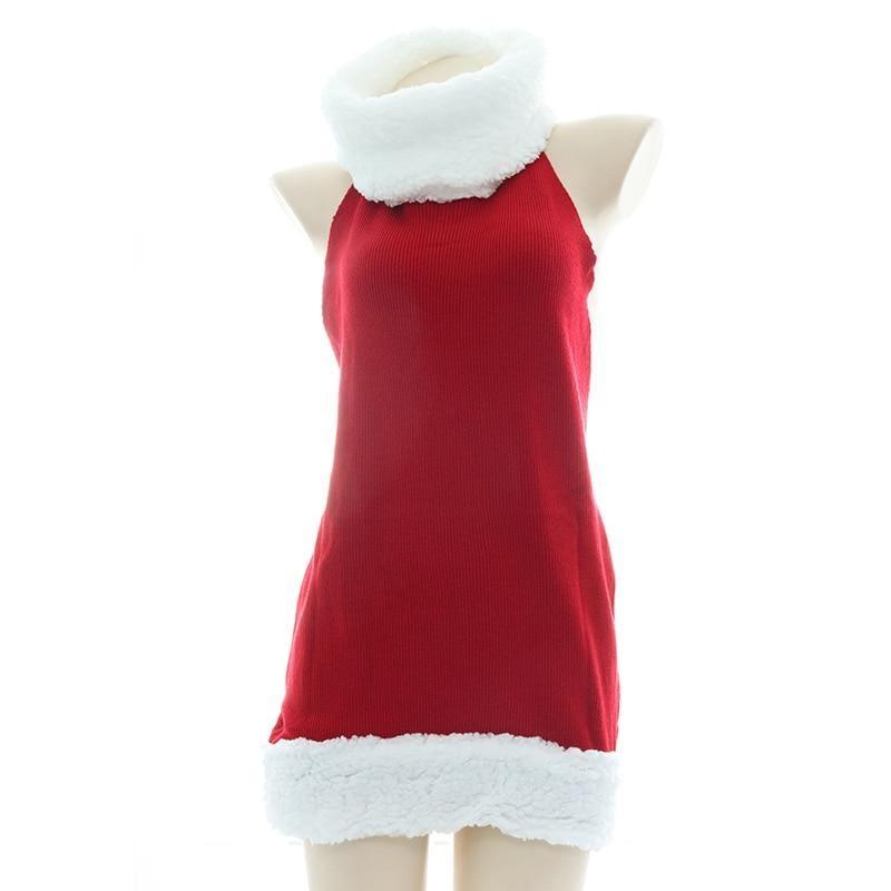 Santa’s Virgin Killer Dress - anime, christmas, christmas dress, dresses