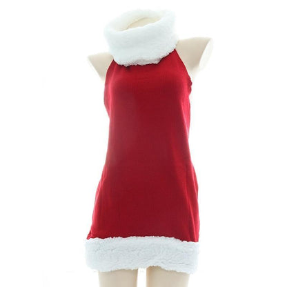Santa’s Virgin Killer Dress - anime, christmas, christmas dress, dresses
