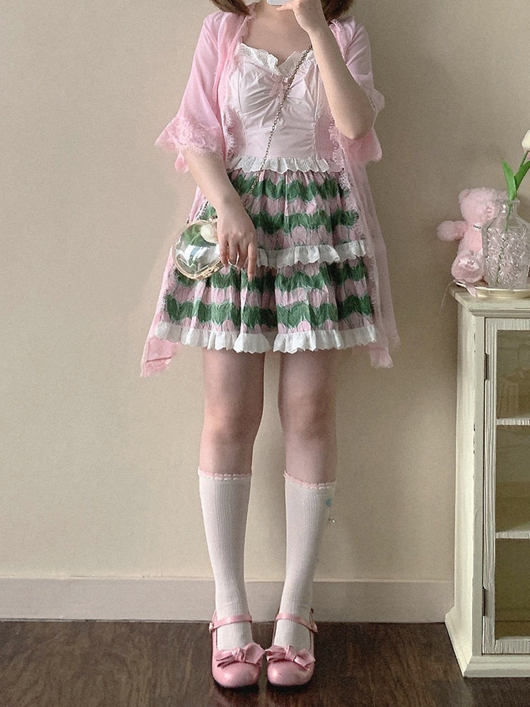 Satin Angeldoll Bustier Crop Top - angelcore, crop top, crop tops, cropped shirt, cropped top Kawaii Babe