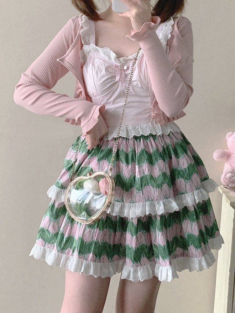 Satin Angeldoll Bustier Crop Top - angelcore, crop top, crop tops, cropped shirt, cropped top Kawaii Babe