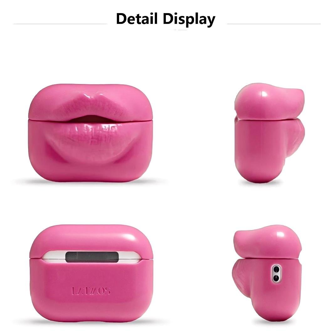 Barbie AirPods Lips Earphone Sexy Red Case