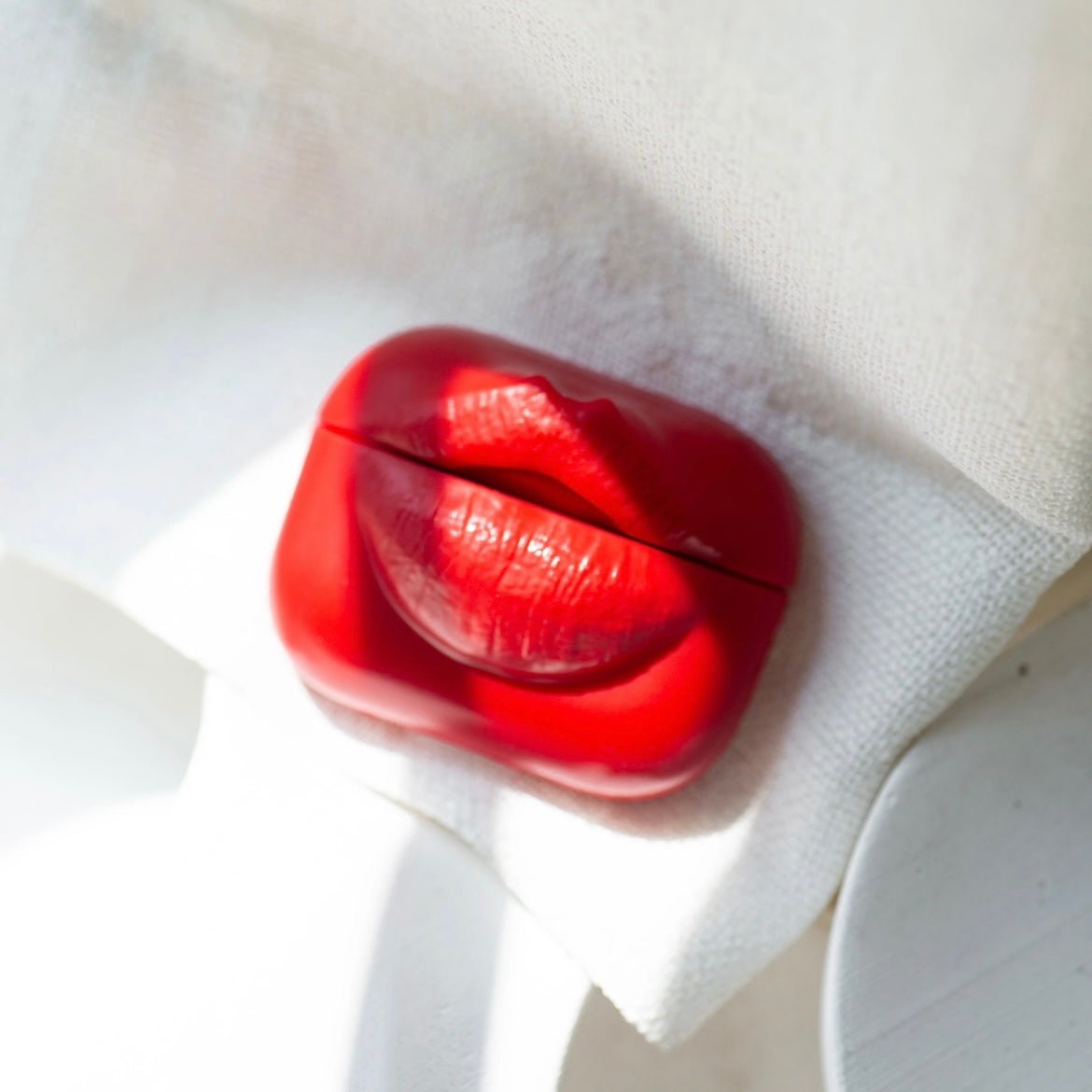 Barbie AirPods Lips Earphone Sexy Red Case