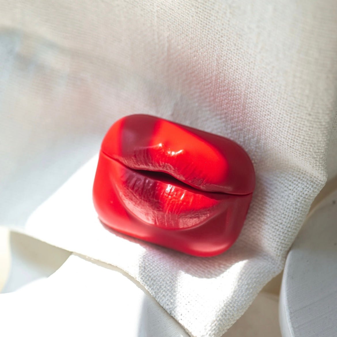 Barbie AirPods Lips Earphone Sexy Red Case