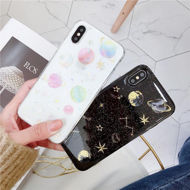 Shimmering Space iPhone Case - phone case