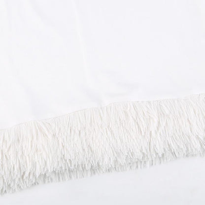 Snow goddess dress - dress - dresses - furry - fuzzy