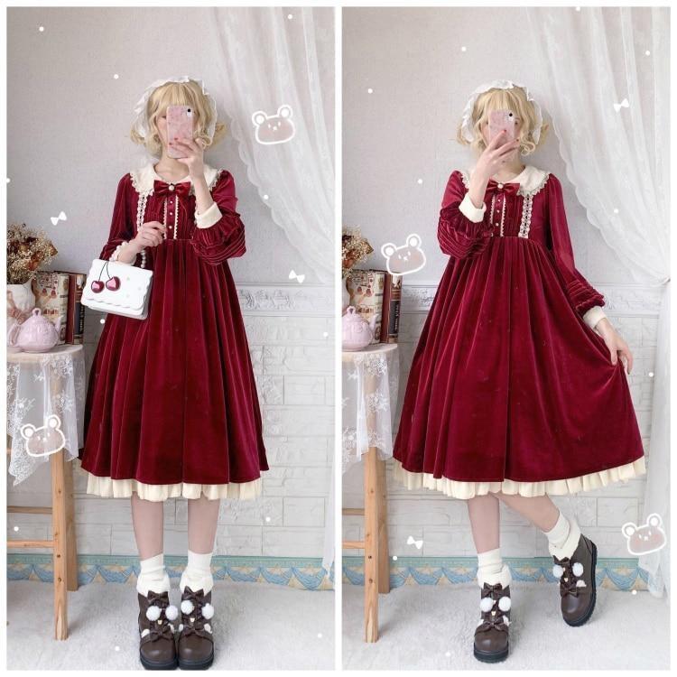 Snowy Bear Booties - anke boots, ankle baby doll biker booties