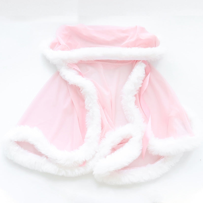 Soft Snow Queen Dress - blue dress, christmas, christmas coquette, cotton dress