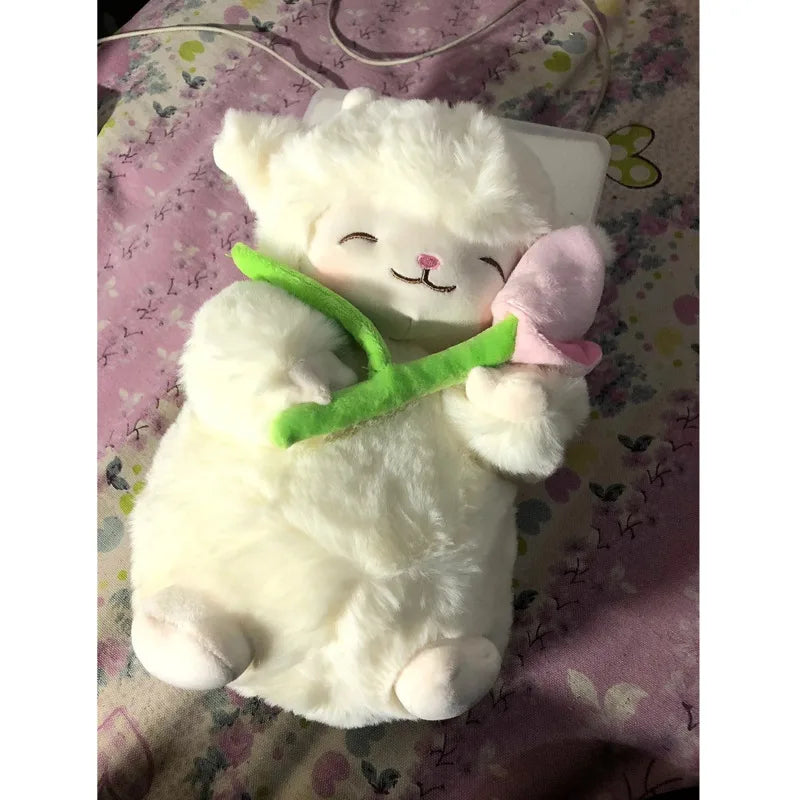 Spring tulip lamb plush - lamb - plush - toys - ram - sheep