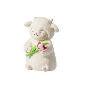 Spring tulip lamb plush - lamb - plush - toys - ram - sheep
