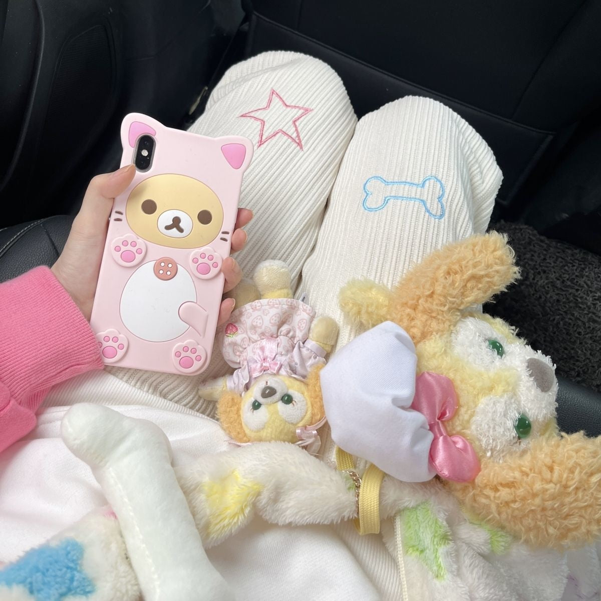 Star Girl Pants - fairy-kei, jogging pants, pants, star Kawaii Babe