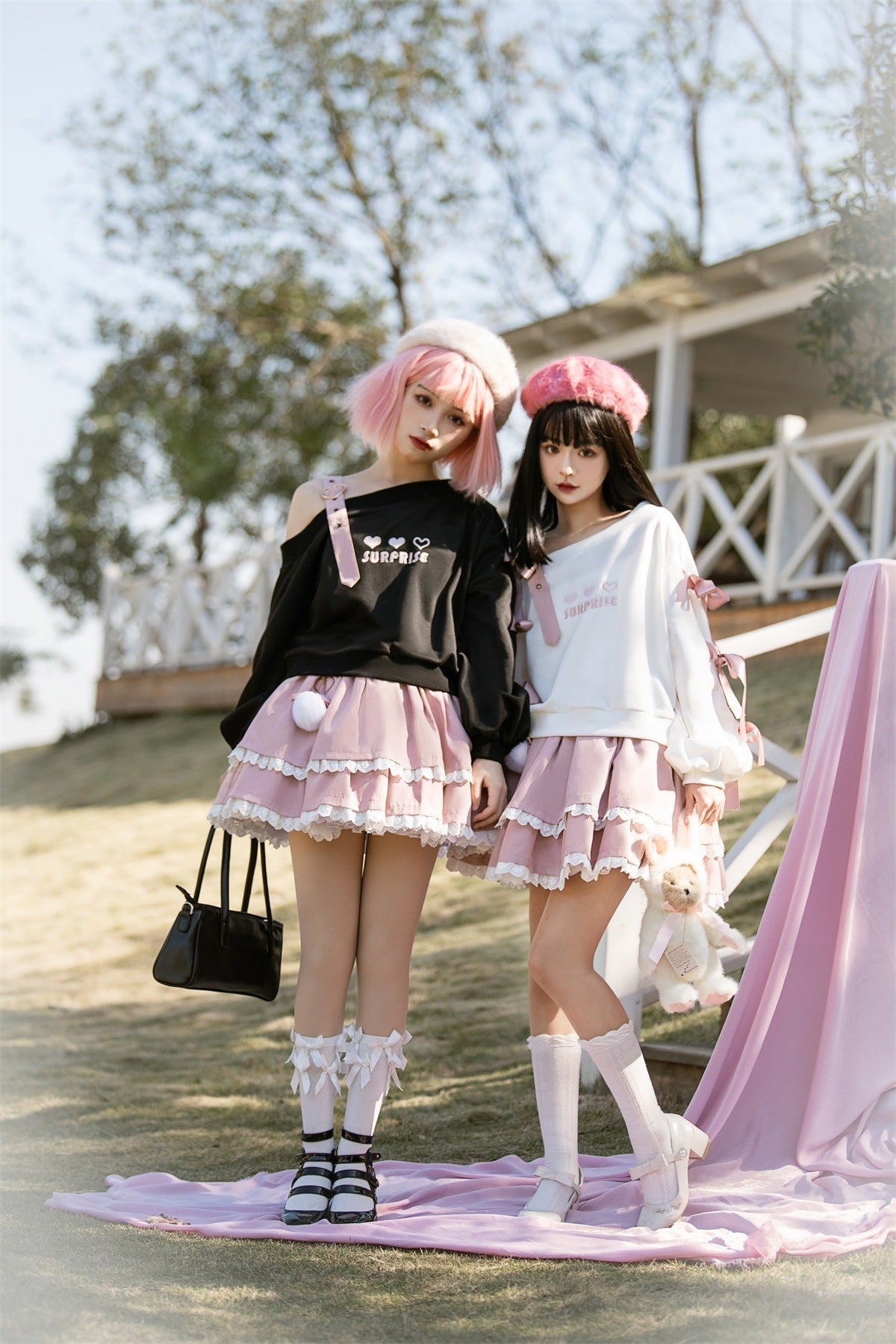 Surprise Me Pastel Goth Set - clothing