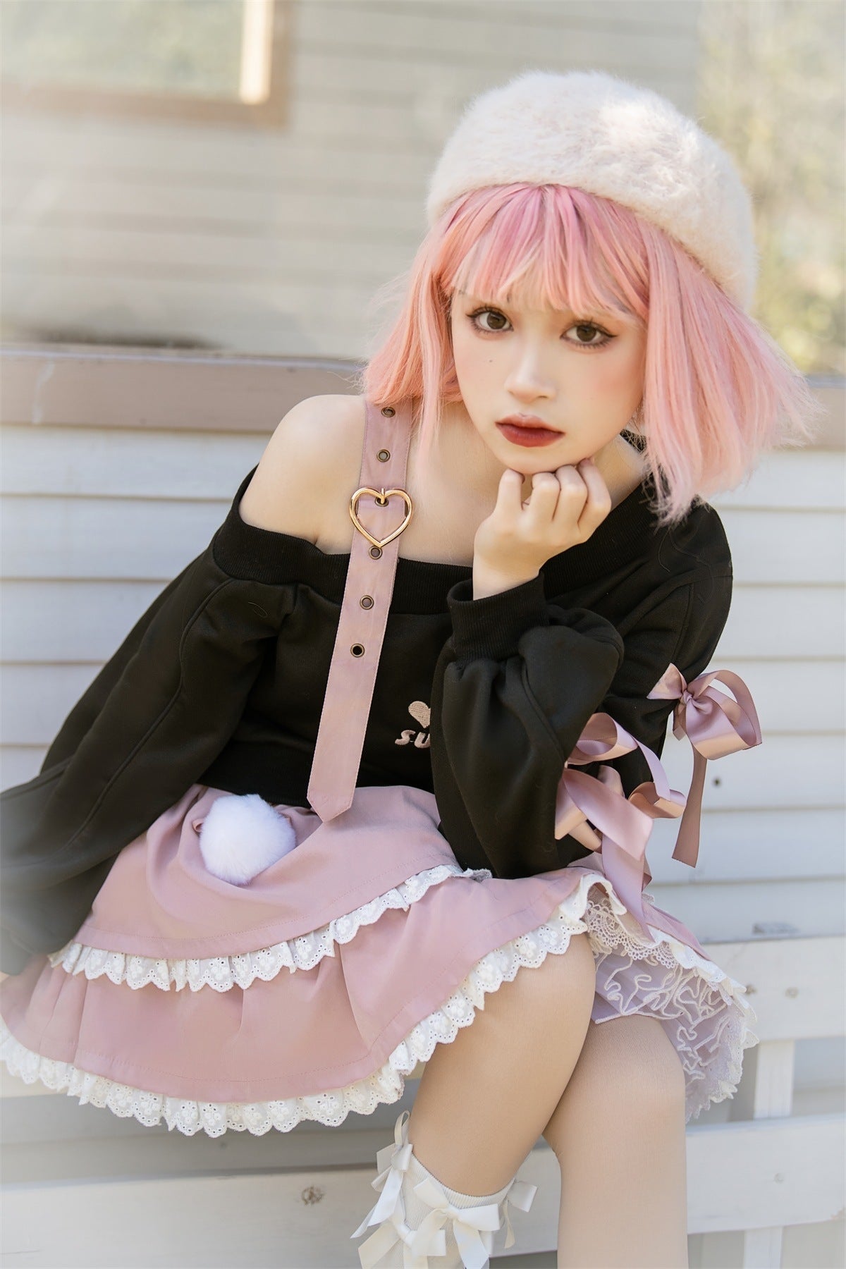 Surprise Me Pastel Goth Set - clothing