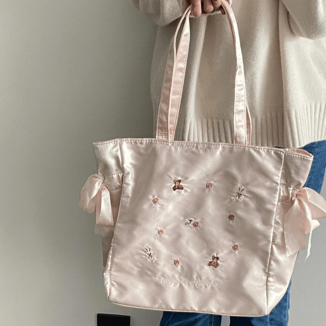 Sac à bandoulière Sweet Bunny Bear Rose