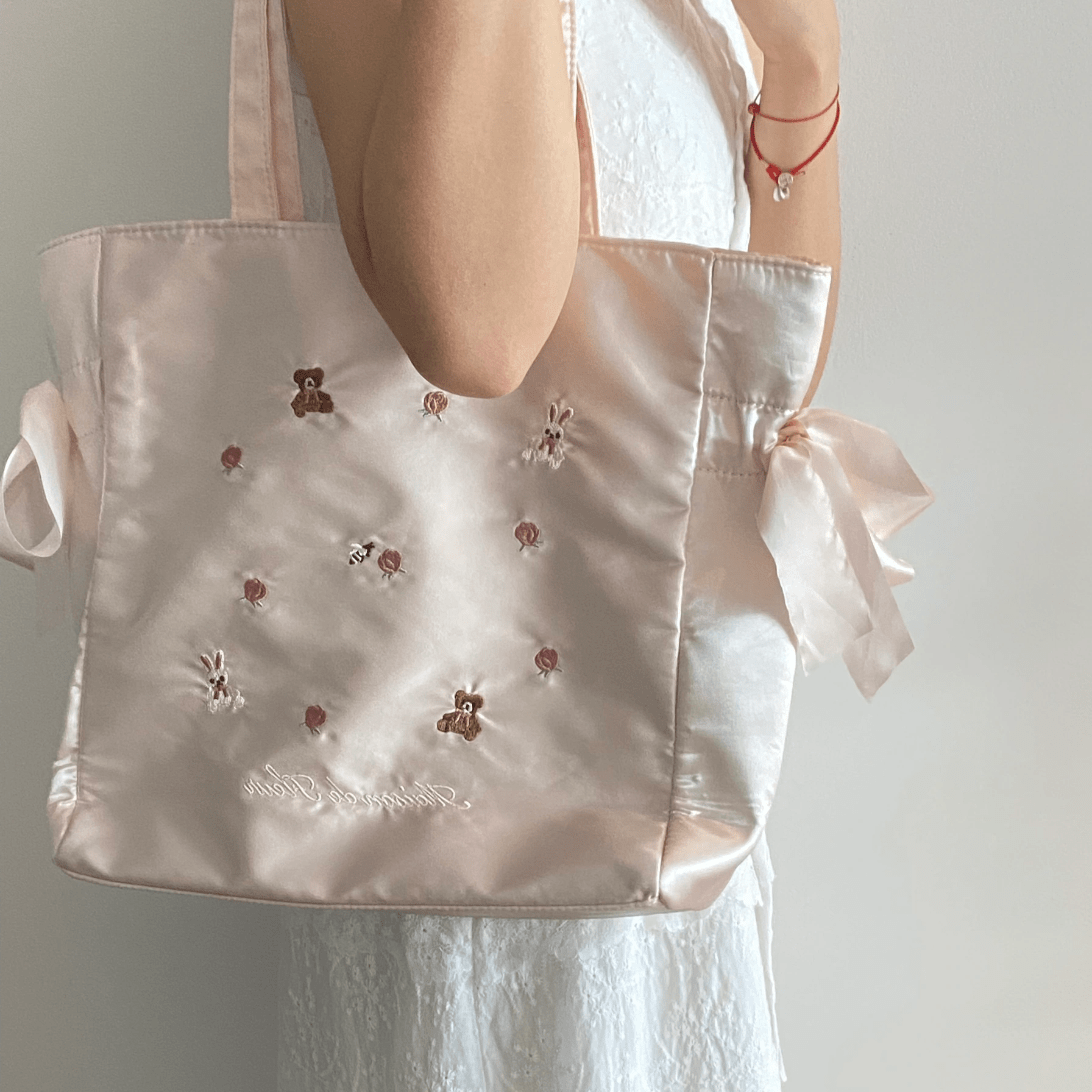 Sac à bandoulière Sweet Bunny Bear Rose